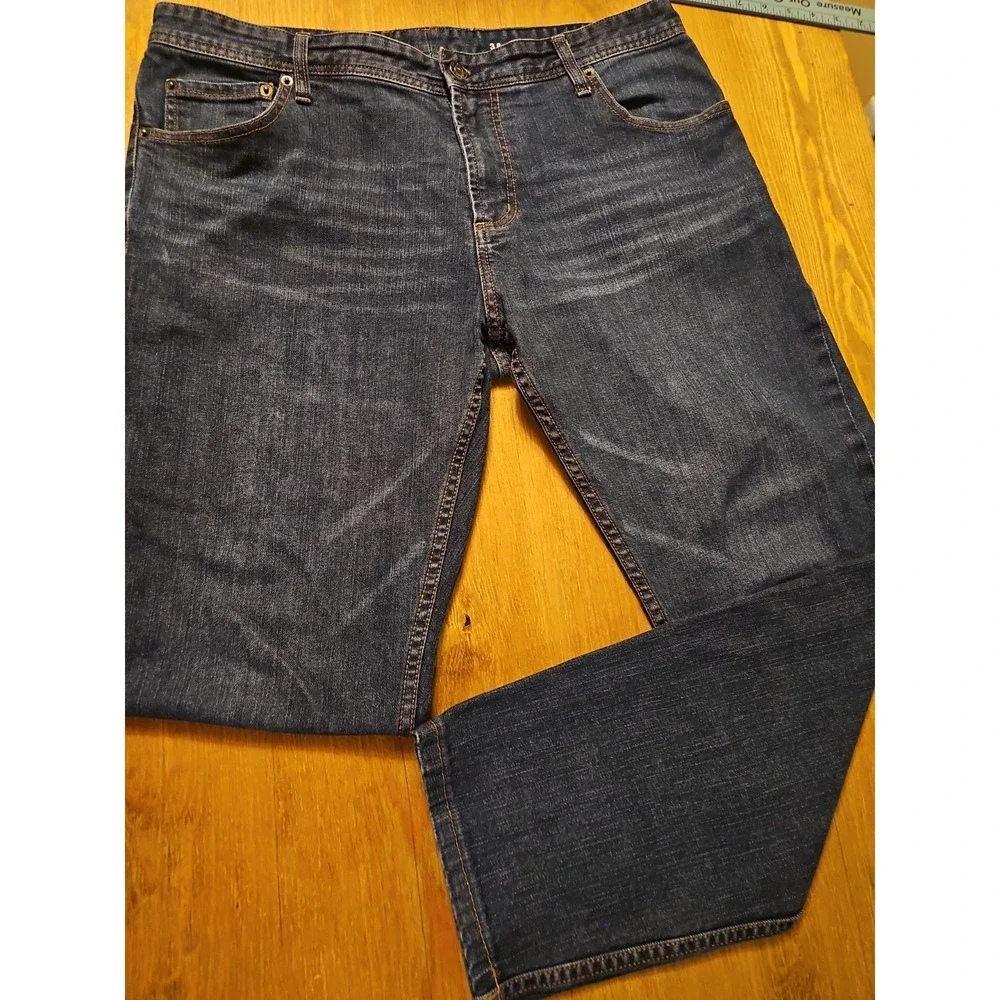The Normal Brand The Normal Jean Men's Dark Wash Stretch Denim Size 36x28
